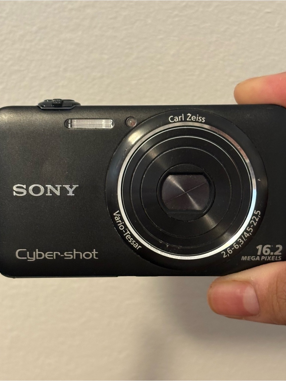 Sony Cyber-shot Digital Camera in Black with Carl Zeiss Lens